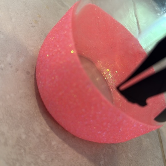 Pink Glitter Mama Bear Large Mason Jar - Picture 3 of 4